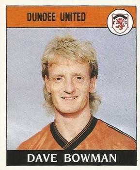 1988-89 Panini Football 89 (UK) #373 Dave Bowman Front