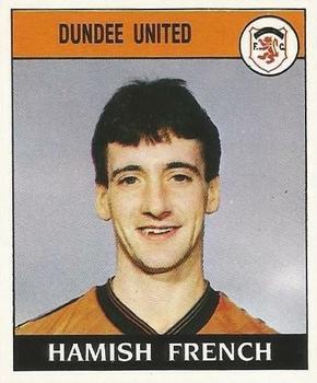 1988-89 Panini Football 89 (UK) #378 Hamish French Front