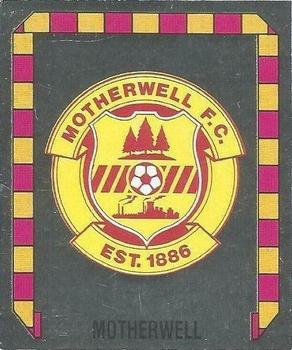 1988-89 Panini Football 89 (UK) #432 Motherwell Club Badge Front