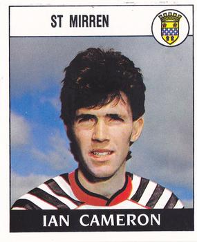 1988-89 Panini Football 89 (UK) #468 Ian Cameron Front