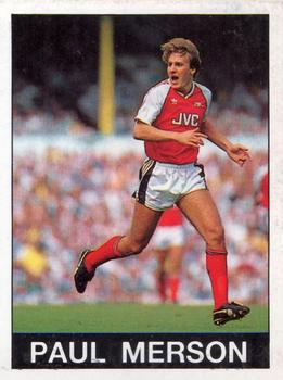 1989-90 Panini Football 90 (UK) #2 Paul Merson Front