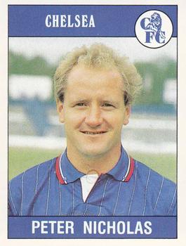 1989-90 Panini Football 90 (UK) #57 Peter Nicholas Front