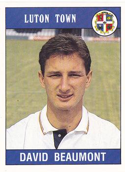 1989-90 Panini Football 90 (UK) #144 David Beaumont Front