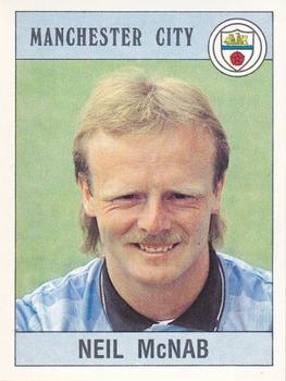 1989-90 Panini Football 90 (UK) #163 Neil McNab Front