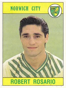1989-90 Panini Football 90 (UK) #214 Robert Rosario Front