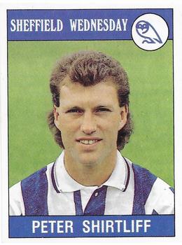 1989-90 Panini Football 90 (UK) #249 Peter Shirtliff Front