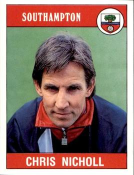 1989-90 Panini Football 90 (UK) #261 Chris Nicholl Front