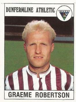 1989-90 Panini Football 90 (UK) #385 Graeme Robertson Front