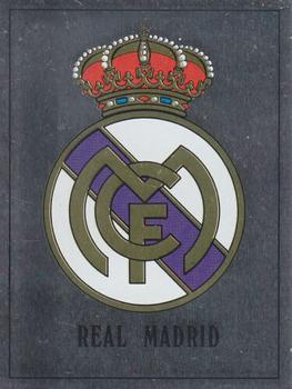 1989-90 Panini Football 90 (UK) #480 Real Madrid Badge Front