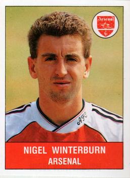 1990-91 Panini Football 91 (UK) #16 Nigel Winterburn Front