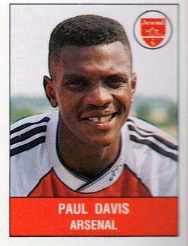 1990-91 Panini Football 91 (UK) #22 Paul Davis Front