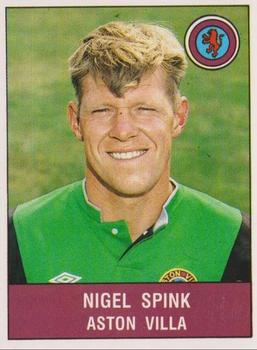 1990-91 Panini Football 91 (UK) #29 Nigel Spink Front