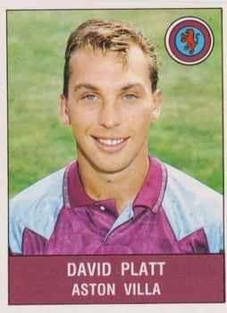 1990-91 Panini Football 91 (UK) #35 David Platt Front