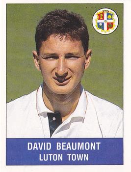 1990-91 Panini Football 91 (UK) #167 David Beaumont Front