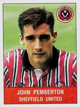 1990-91 Panini Football 91 (UK) #270 John Pemberton Front