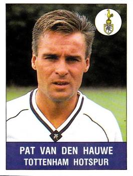 1990-91 Panini Football 91 (UK) #321 Pat van den Hauwe Front