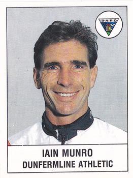 1990-91 Panini Football 91 (UK) #402 Iain Munro Front