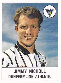 1990-91 Panini Football 91 (UK) #407 Jimmy Nicholl Front