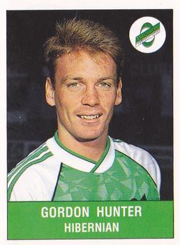 1990-91 Panini Football 91 (UK) #438 Gordon Hunter Front