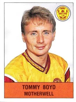 1990-91 Panini Football 91 (UK) #456 Tommy Boyd Front