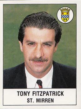 1990-91 Panini Football 91 (UK) #504 Tony Fitzpatrick Front