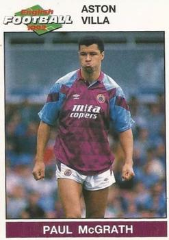 1991-92 Panini English Football 92 #18 Paul McGrath Front