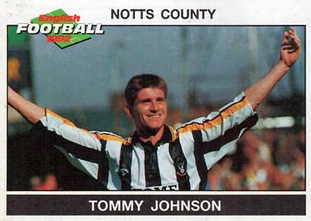 1991-92 Panini English Football 92 #165 Tommy Johnson Front