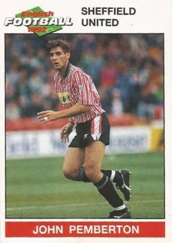 1991-92 Panini English Football 92 #195 John Pemberton Front