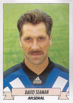 1992-93 Panini Football '93 (England) #1 David Seaman Front