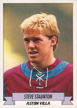 1992-93 Panini Football '93 (England) #18 Steve Staunton Front