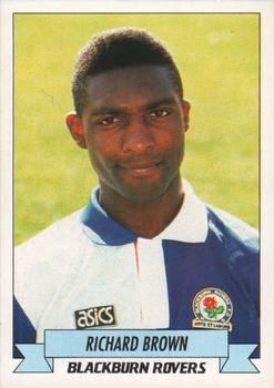 1992-93 Panini Football '93 (England) #26 Richard Brown Front