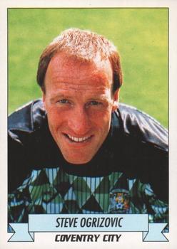 1992-93 Panini Football '93 (England) #49 Steve Ogrizovic Front