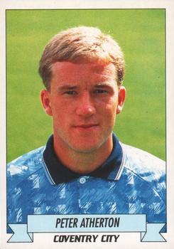 1992-93 Panini Football '93 (England) #53 Peter Atherton Front