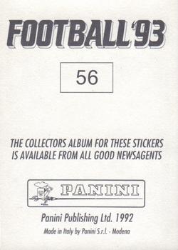 1992-93 Panini Football '93 (England) #56 Micky Gynn Back