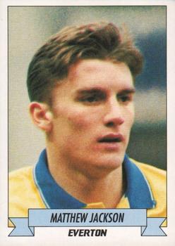 1992-93 Panini Football '93 (England) #74 Matthew Jackson Front