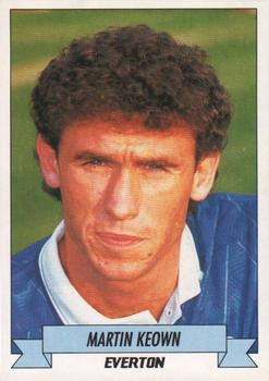 1992-93 Panini Football '93 (England) #77 Martin Keown Front
