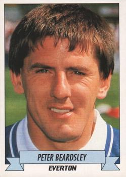 1992-93 Panini Football '93 (England) #82 Peter Beardsley Front