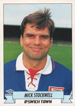 1992-93 Panini Football '93 (England) #91 Mick Stockwell Front