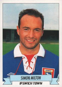 1992-93 Panini Football '93 (England) #92 Simon Milton Front