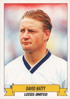 1992-93 Panini Football '93 (England) #104 David Batty Front