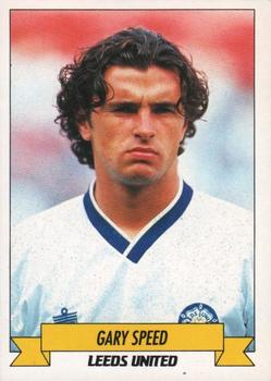 1992-93 Panini Football '93 (England) #106 Gary Speed Front