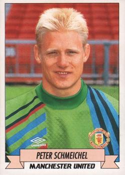 1992-93 Panini Football '93 (England) #133 Peter Schmeichel Front