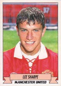 1992-93 Panini Football '93 (England) #139 Lee Sharpe Front