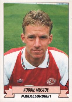 1992-93 Panini Football '93 (England) #152 Robbie Mustoe Front