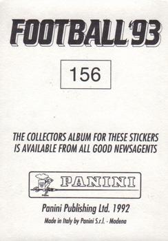 1992-93 Panini Football '93 (England) #156 Andy Payton Back