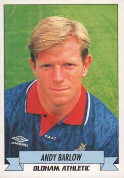 1992-93 Panini Football '93 (England) #182 Andy Barlow Front