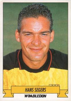 1992-93 Panini Football '93 (England) #253 Hans Segers Front