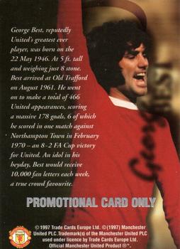 1997 Futera Manchester United - Redemptions - Promo #NNO George Best Back