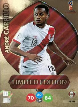 2018 Panini Adrenalyn XL FIFA World Cup 2018 Russia  - Limited Editions #LE-ACA Andre Carrillo Front