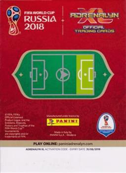 2018 Panini Adrenalyn XL FIFA World Cup 2018 Russia  - Limited Editions #LE-AI Andres Iniesta Back